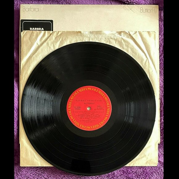 Barbra Streisand BUTTERFLY Gatefold RECORD Album 1974 CANADA 1st Ed. 48Yrs! RARE - Picture 4 of 7